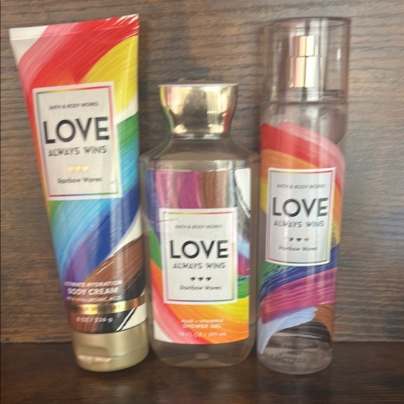 Love Always Wins Rainbow Bath & Body Set - Picture 1 of 5